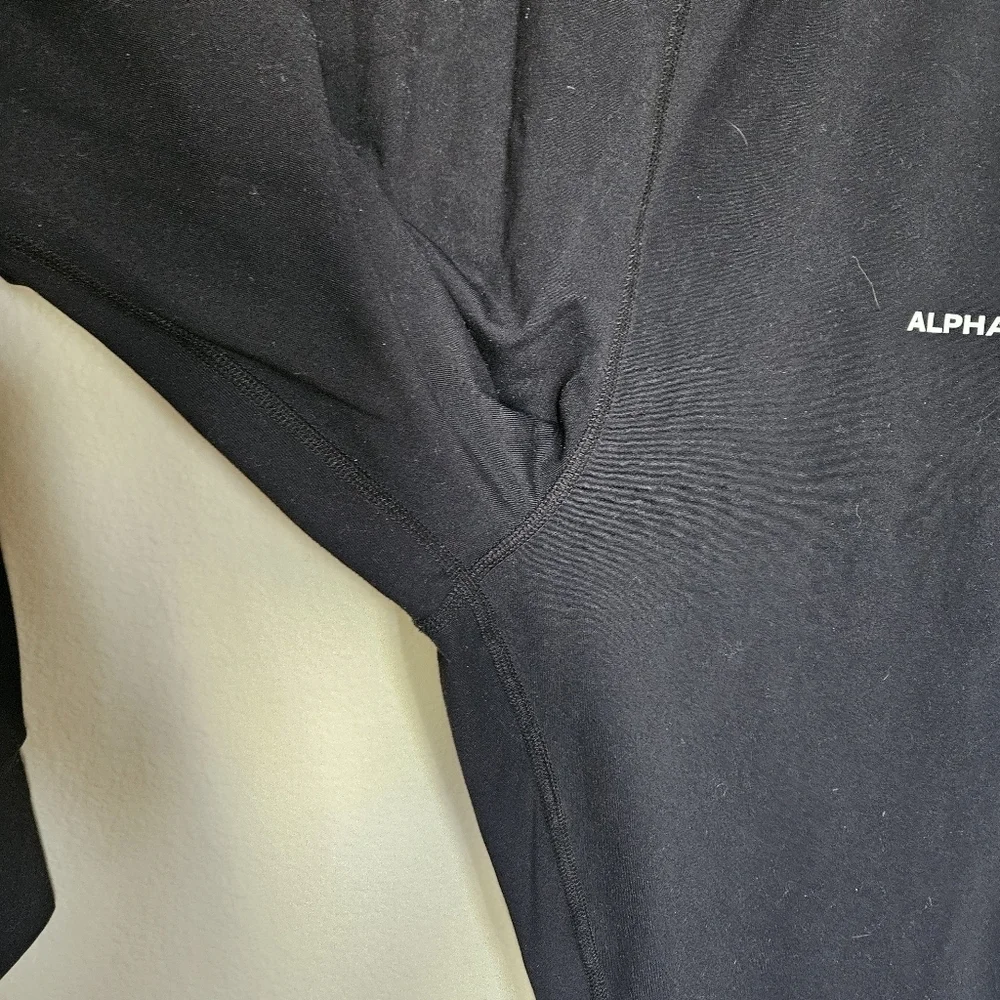 Mens Alphalete premium Joggers Black Large